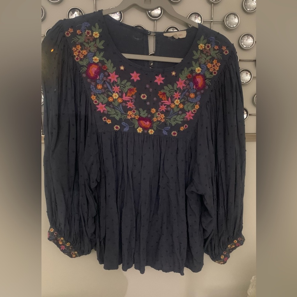 Womens Blue tunic top